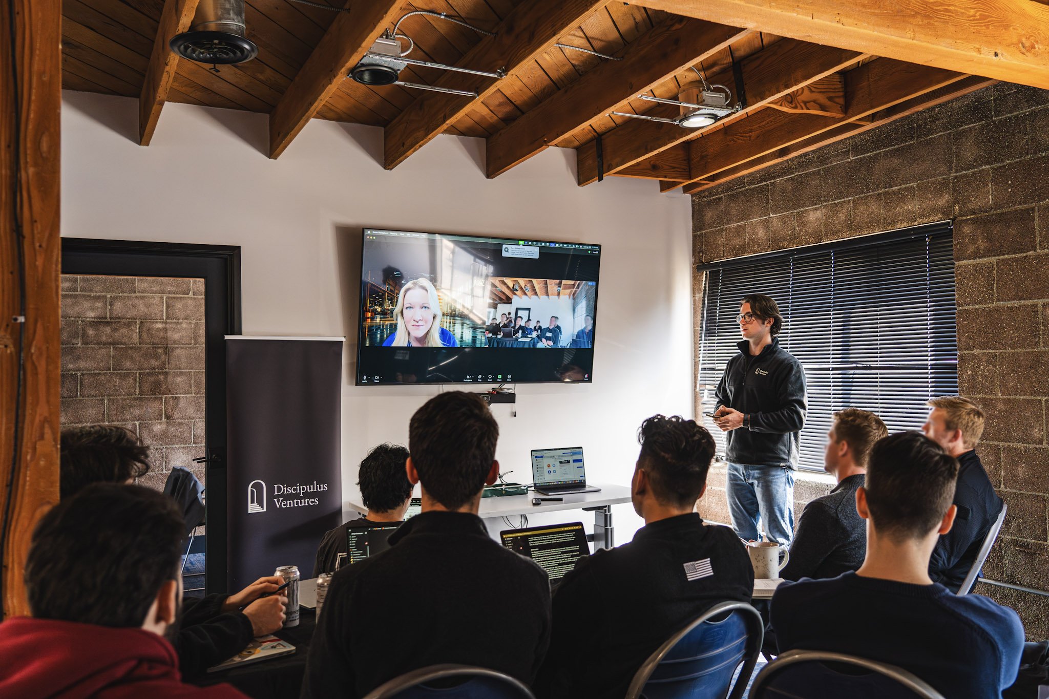 A guest-speaker session